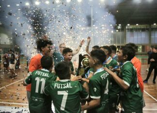 Clube Curitibano conquista a Taça Paraná de Futsal na categoria sub-13