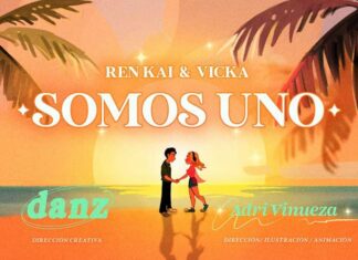 Vicka e Ren Kai viram desenho animado no clipe de “Somos Uno”, união entre a música brasileira e do Equador