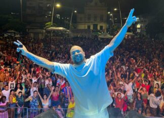 SUCESSO: Lucas Matos celebra estreia no Carnaval de Salvador