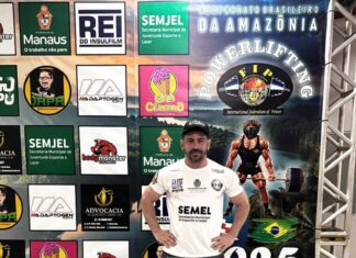 Bicampeão brasileiro em Manaus – Júlio Ferraz faz história no levantamento de peso.