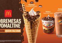 Chegou quem faltava para a família Ovomaltine do Méqui: o novo McColosso Ovomaltine Rocks