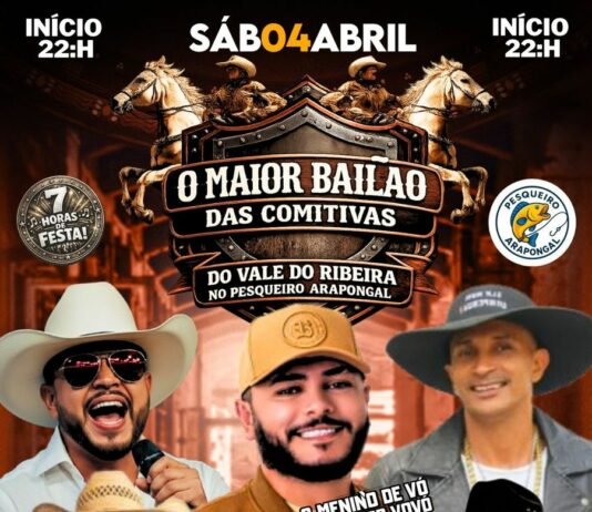 BAILÃO DAS COMITIVAS VIRA FENÔMENO E ARRASTA MULTIDÕES NO VALE DO RIBEIRA